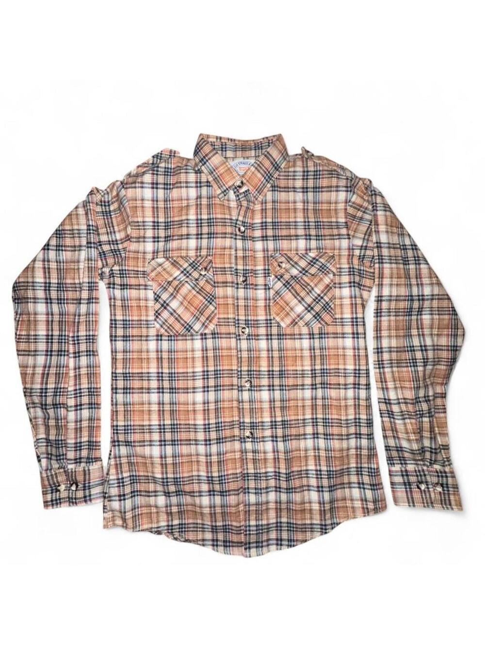 Vintage Levi’s plaid flannel button up size small USA made